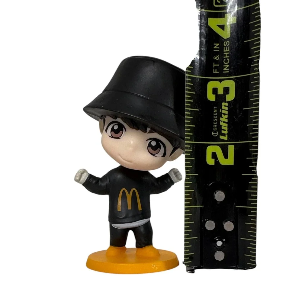McDonalds BTS TinyTAN Figures Kids 3in Red Black Excellent J-Hope Jimin 2024